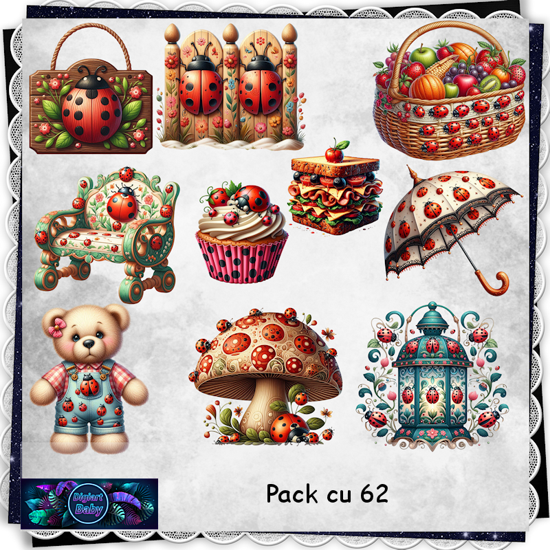 Pack cu 62